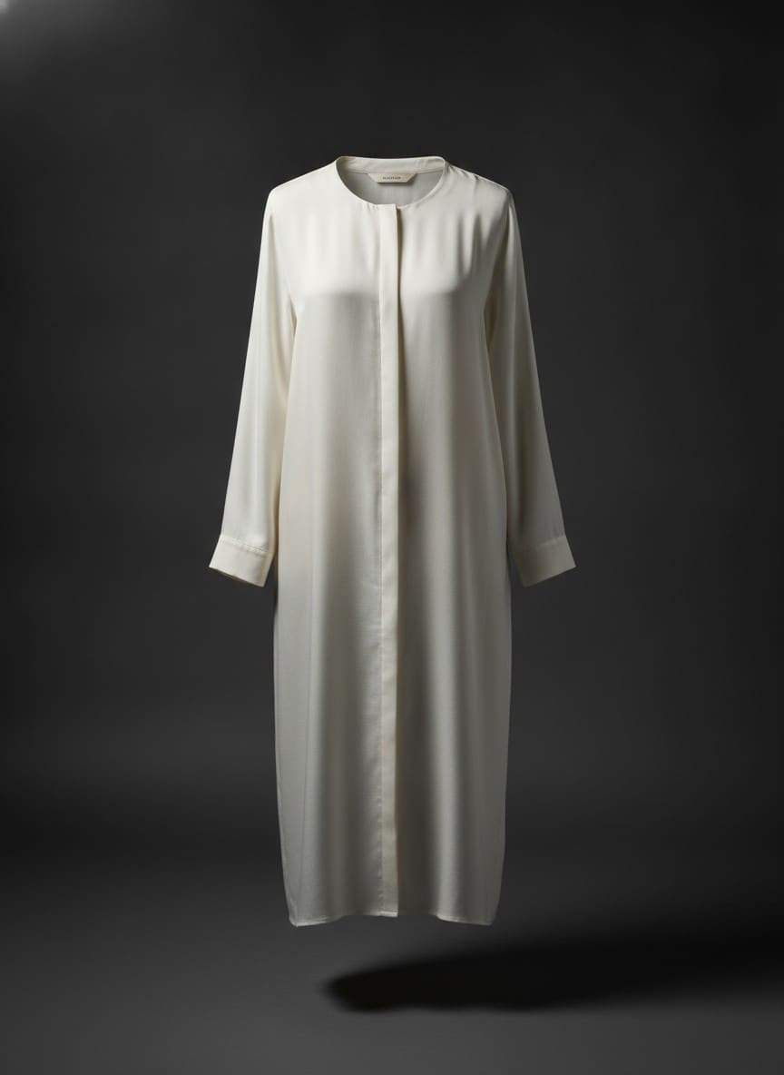 Ivory Silk Blouse