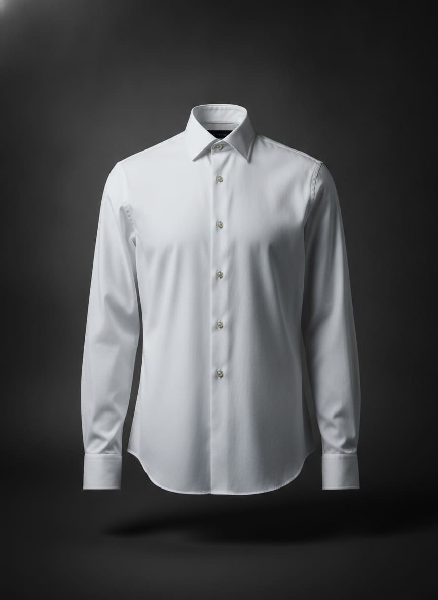 White Poplin Shirt