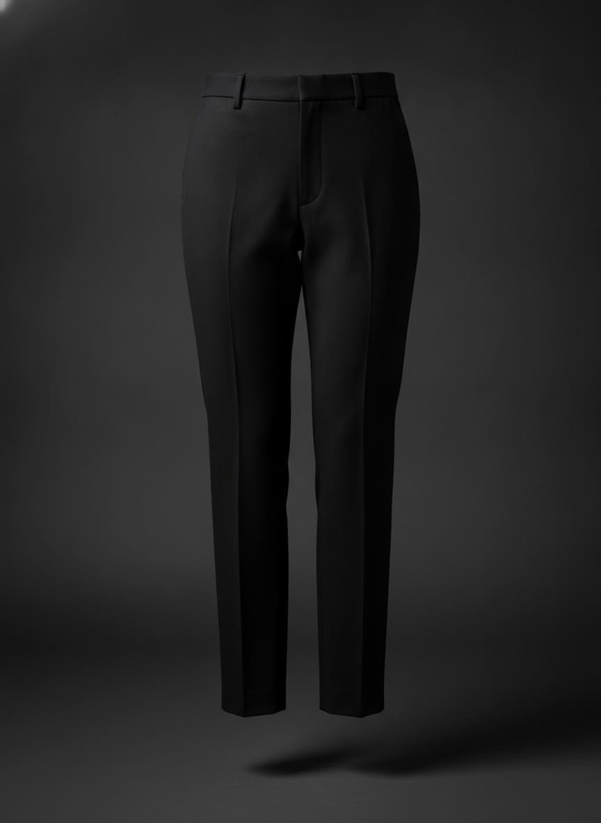 Black Cigarette Trousers