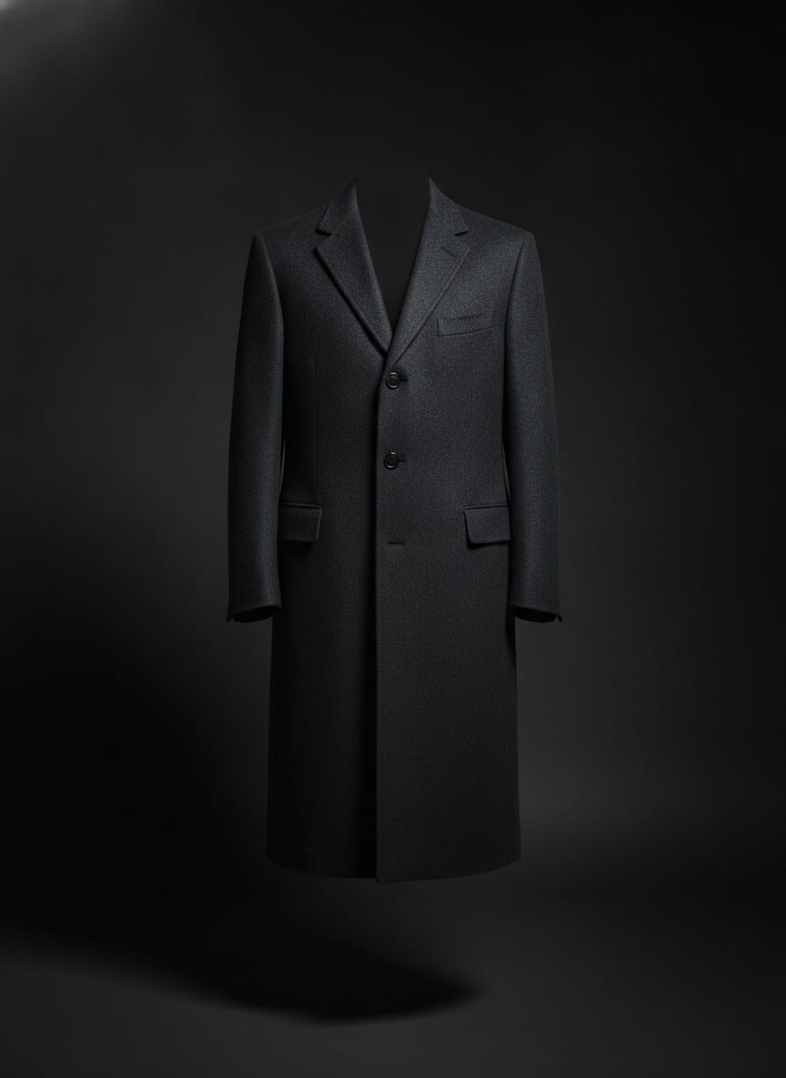 Wool overcoat